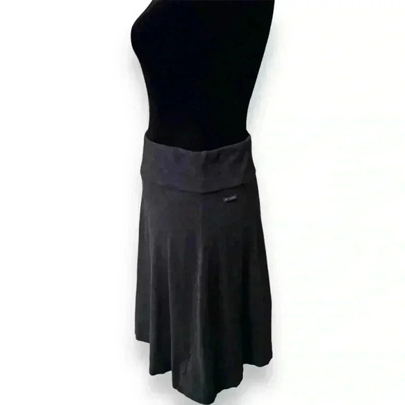 Columbia Chaka Skirt Above Knee length Heather Grey A-line Soft Stretch Fabric - Picture 9 of 16